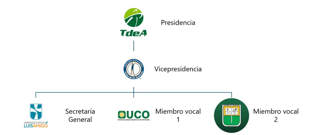 Instituciones de Educación Superior miembros del Consejo Directivo de RedNicol